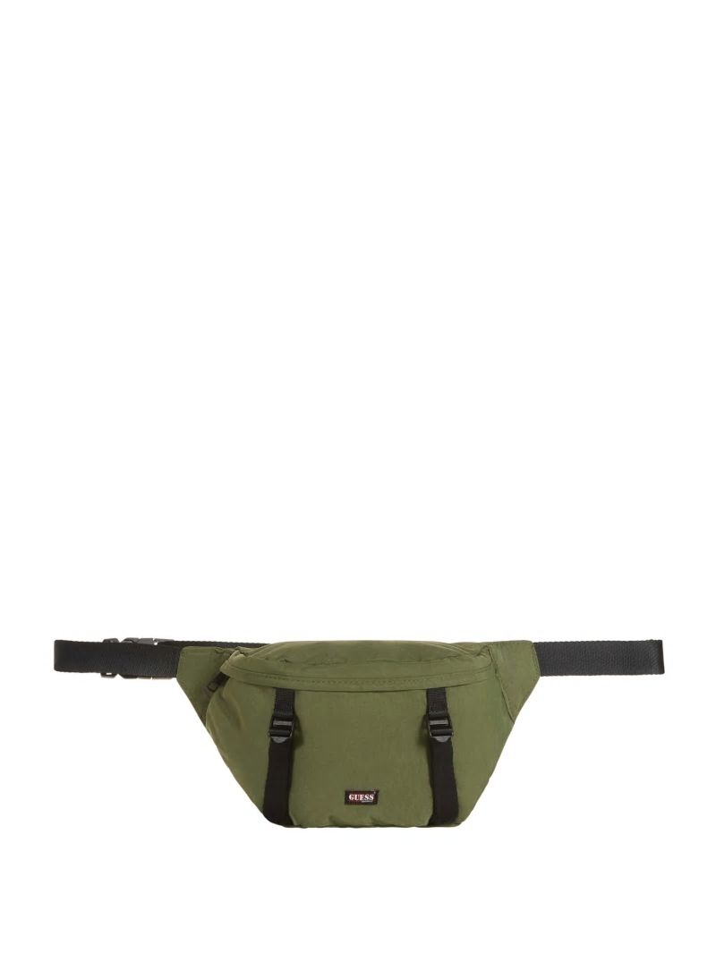 Guess GUESS Originals Nylon Fanny Pack - Amp Green