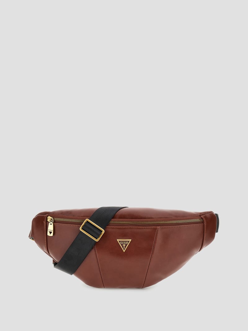 Guess Eco Bellagio Bum Bag - Cognac