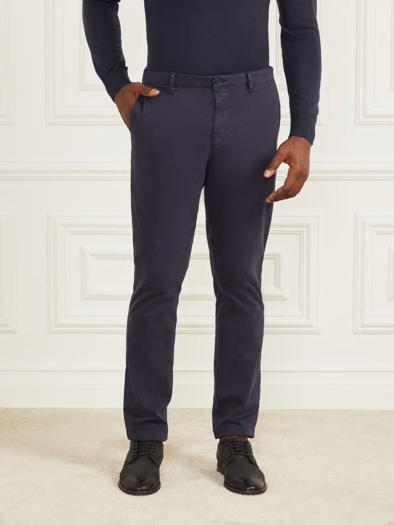 Guess Eco Hugh Easy Chino Pant - Bleu éLéGant