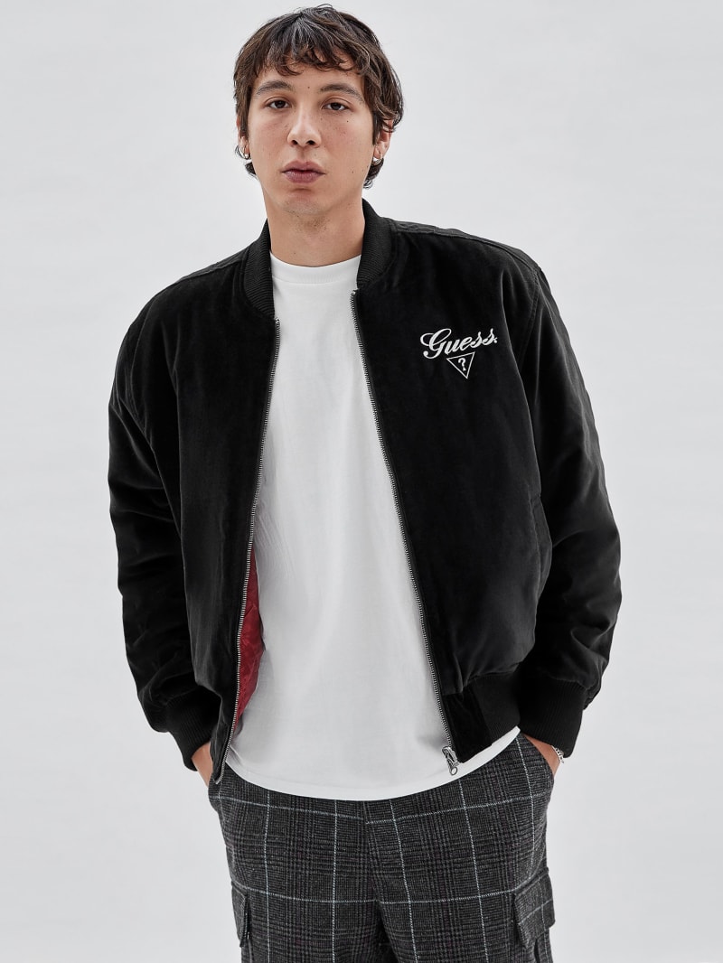 Guess GUESS Originals Reversible Flight Jacket - Black