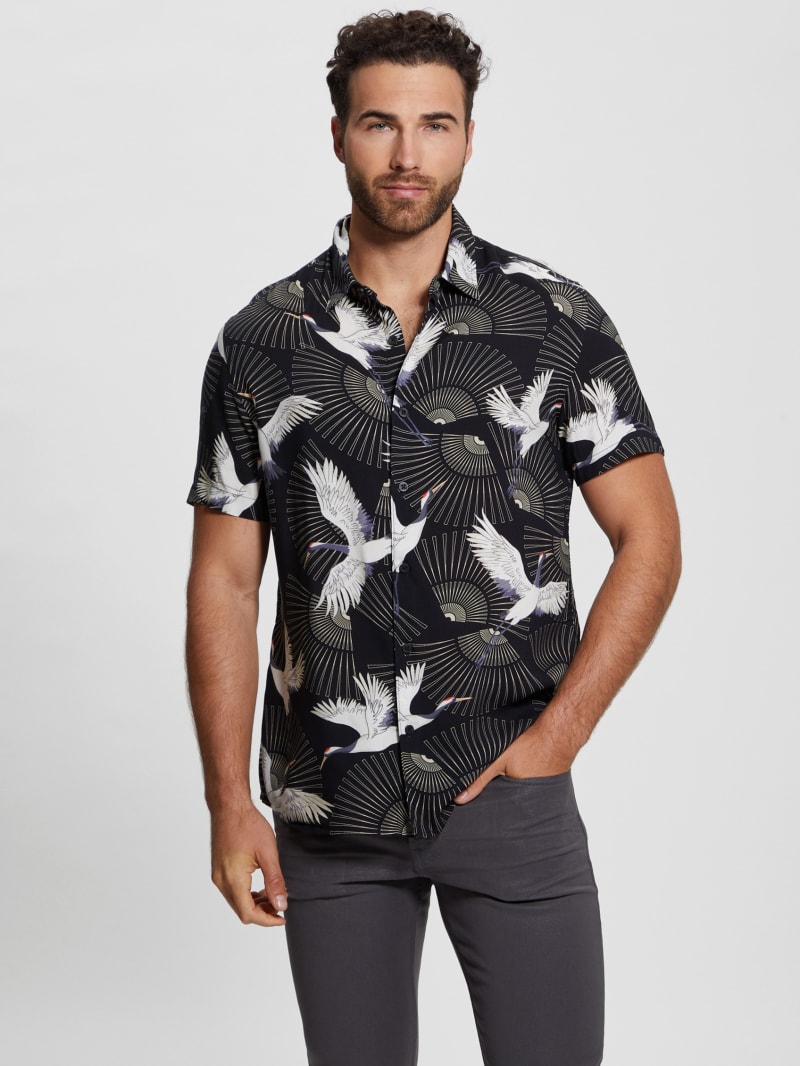 Guess Eco Crane Shirt - Soaring Crane