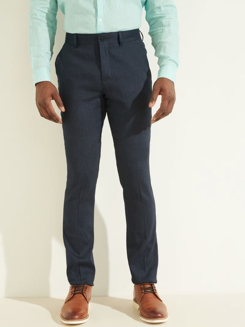 Guess Classic Chino Pant - Silk Blue