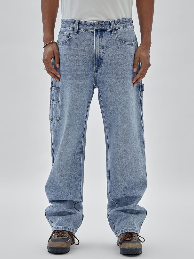 Guess GUESS Originals Carpenter Jeans - Go Leo Lt Wash