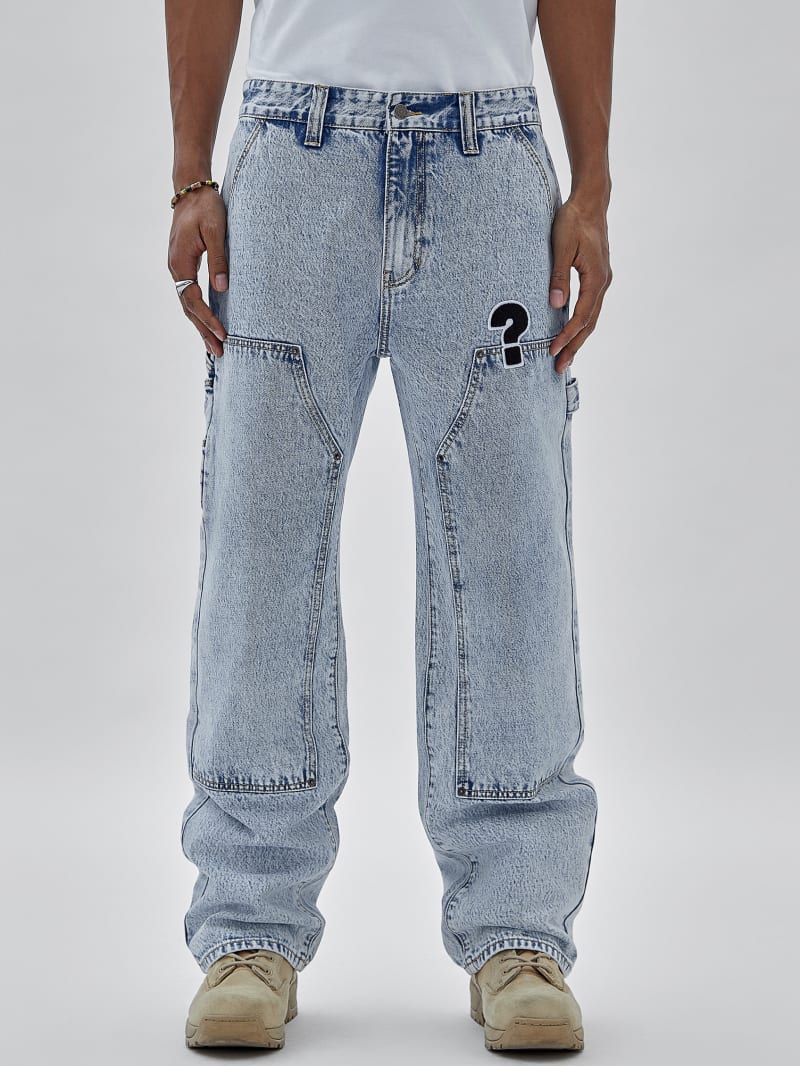 Guess GUESS Originals x Market Carpenter Pants - Go Market Acid Wash