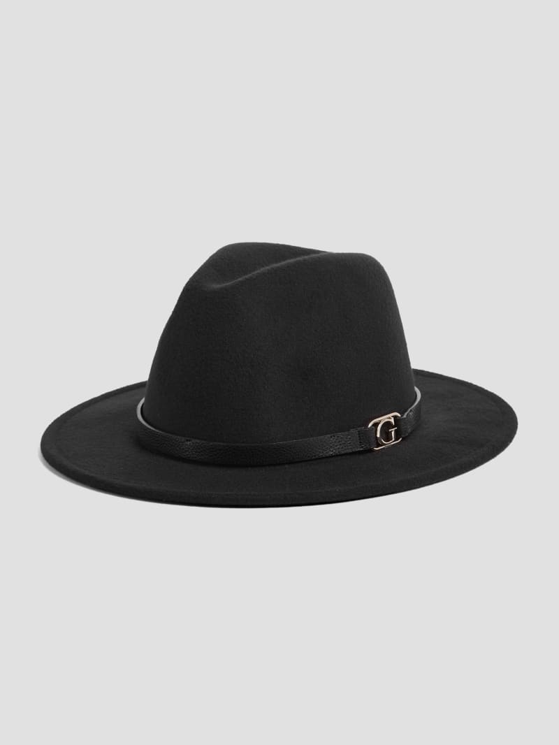 Guess Amera Fedora Hat - Black