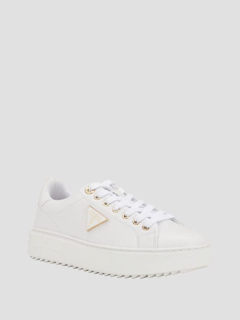 Guess Denesa Low-Top Sneakers - White