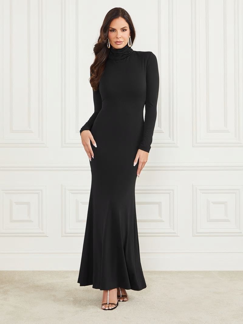 Guess Leandra Maxi Dress - Black