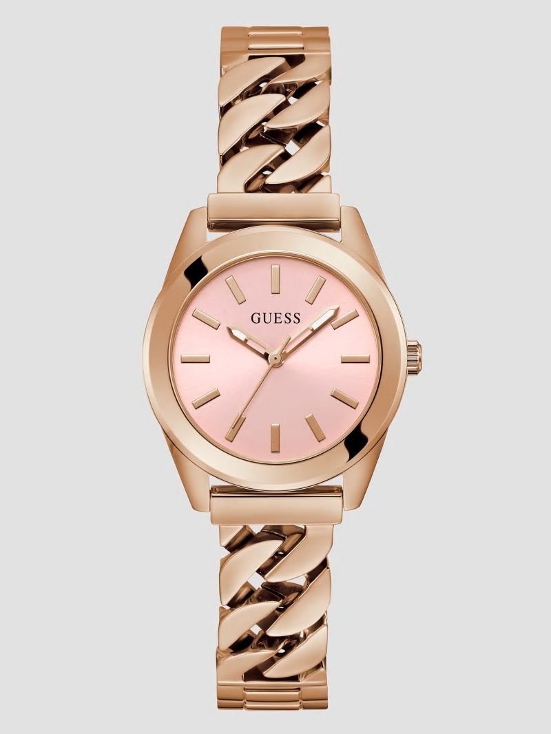 Guess Rose Gold-Tone Analog Watch - Rose Gold