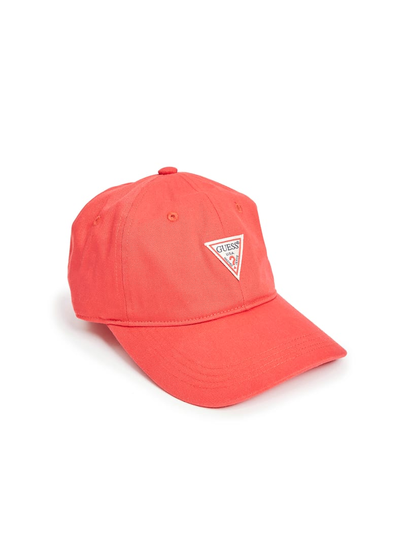 Guess Logo Baseball Hat - Red