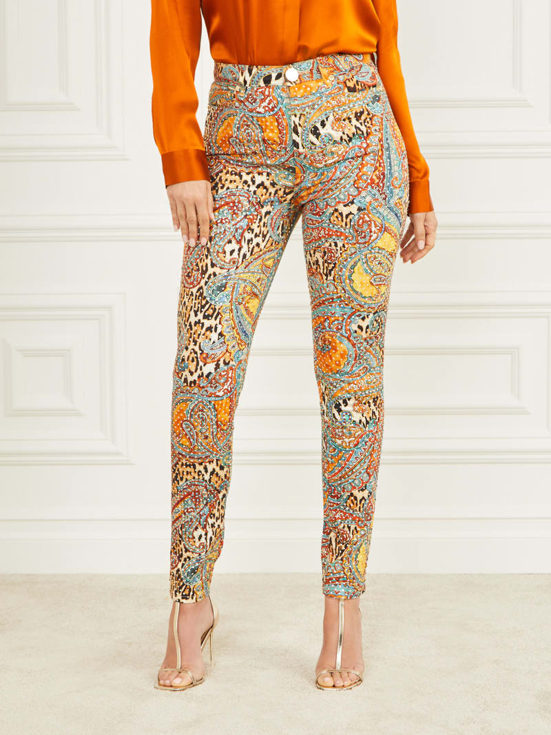 Guess Phoenix Rising Stiletto No. 97 Skinny Jeans - Phoenix Rising Print