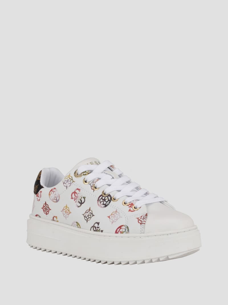 Guess Denesa Peony Low-Top Sneakers - Multi